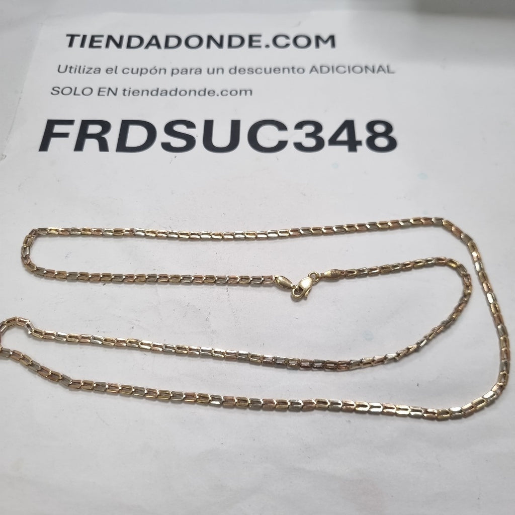 CADENA ORO 14 K 11,10 GRMS (SEMINUEVO)