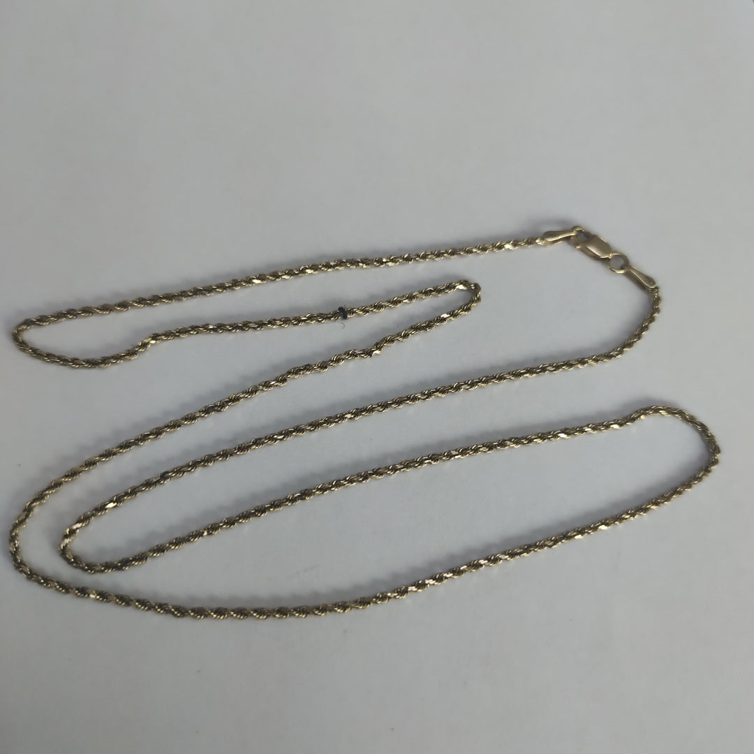 CADENA ORO 14 K 4.9 GRMS (SEMINUEVO)