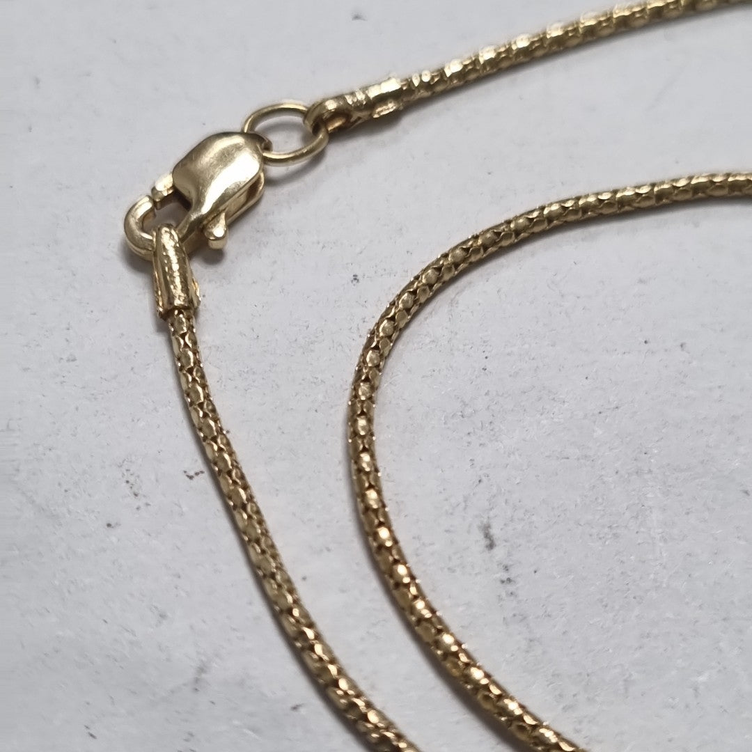 CADENA ORO 14 K 2,40 GRMS (SEMINUEVO)