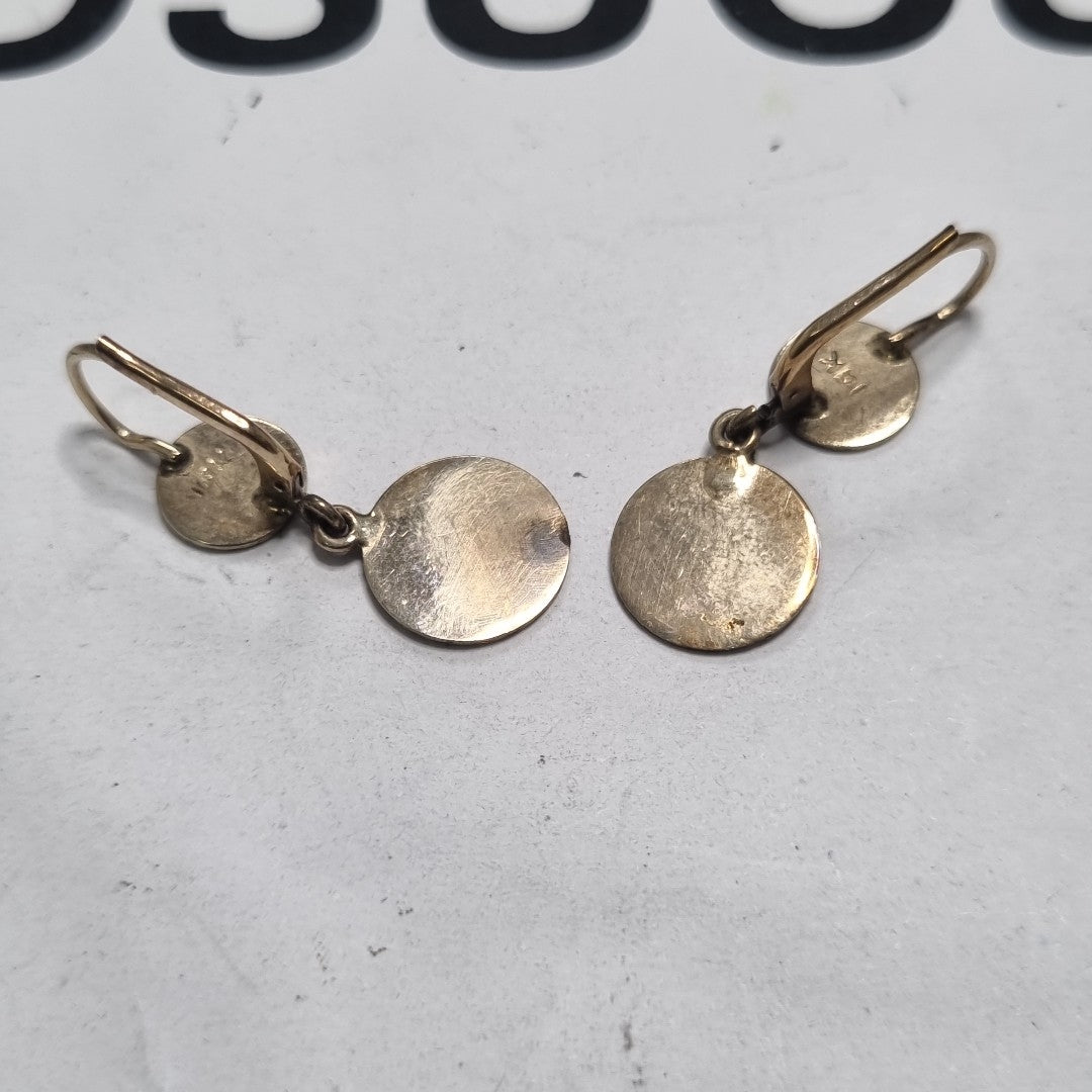 ARETES PAR ORO 10 K 2.3 GRMS (SEMINUEVO)