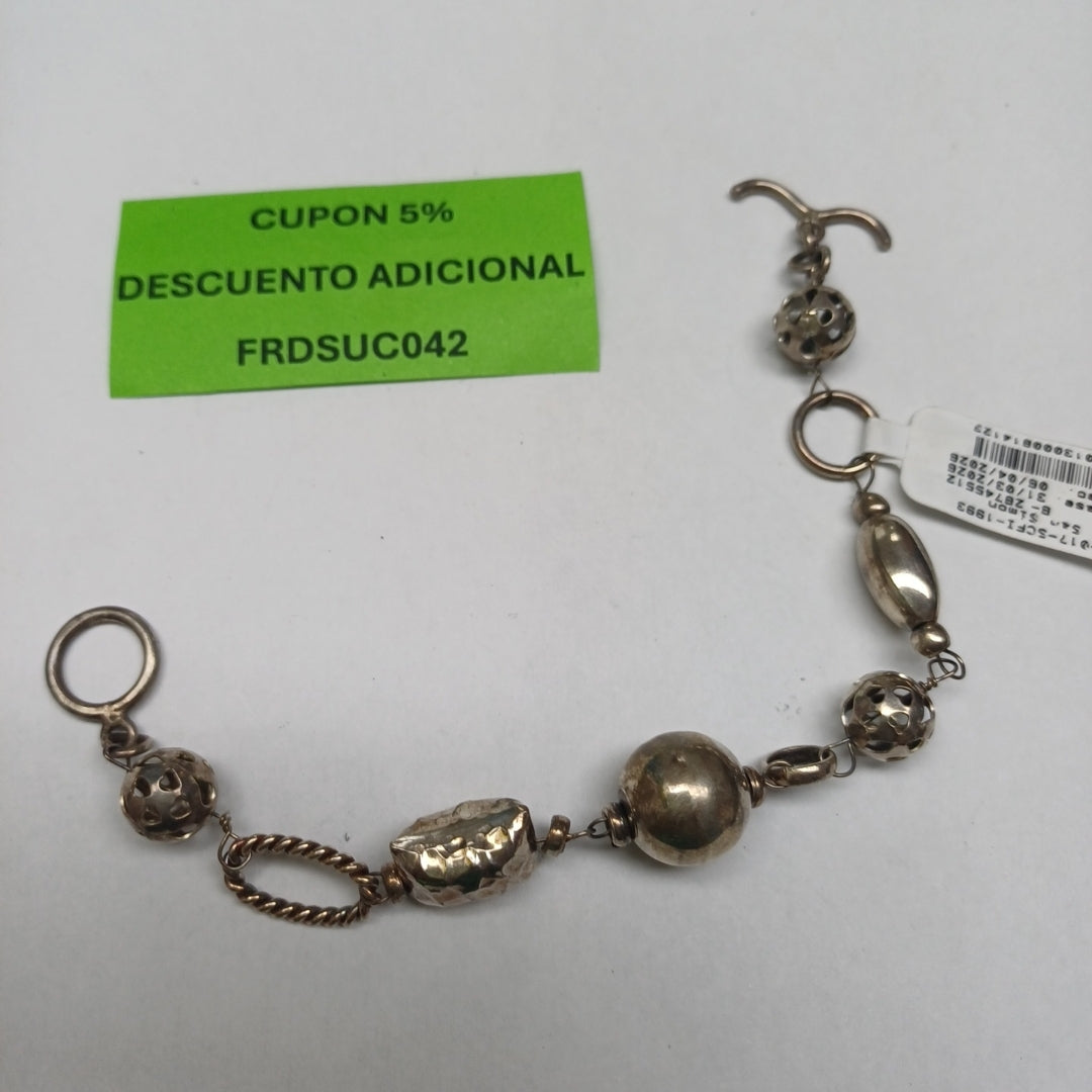 PULSERA PLATA 16,10 GRMS (SEMINUEVO)
