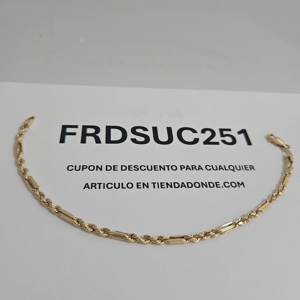 PULSERA ORO 10 K 2.3 GRMS (SEMINUEVO)