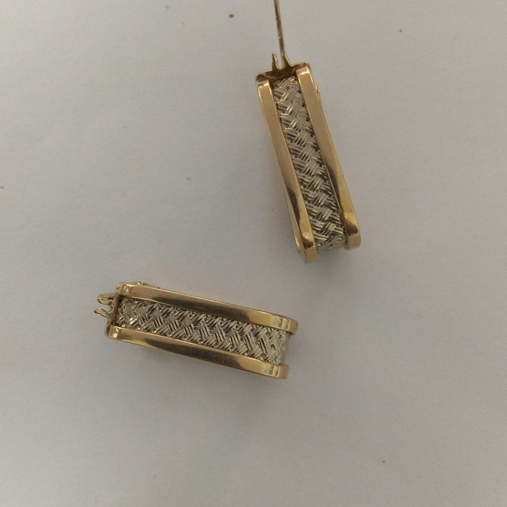 ARRACADAS PAR ORO 14 K 5 GRMS (SEMINUEVO)