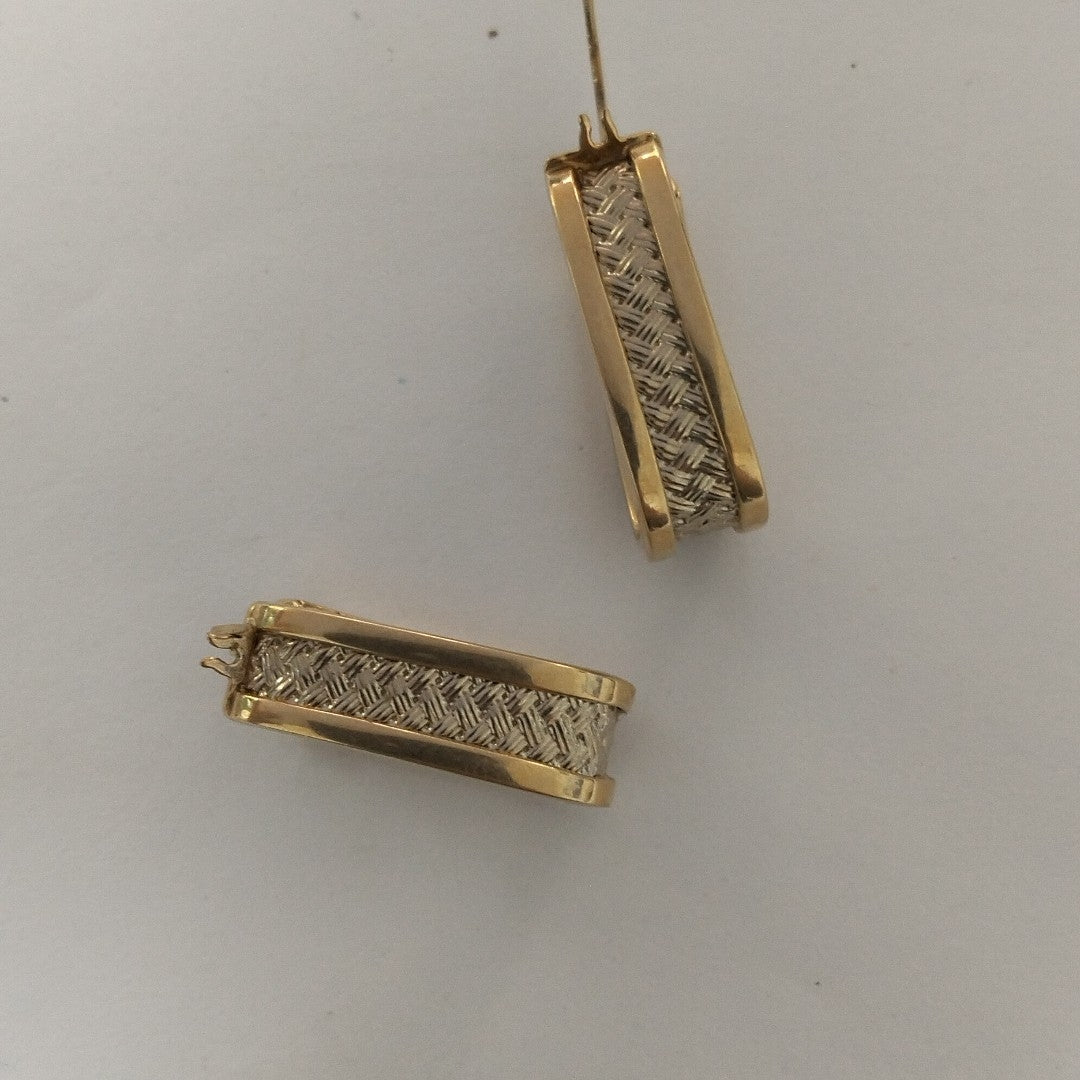 ARRACADAS PAR ORO 14 K 5 GRMS (SEMINUEVO)