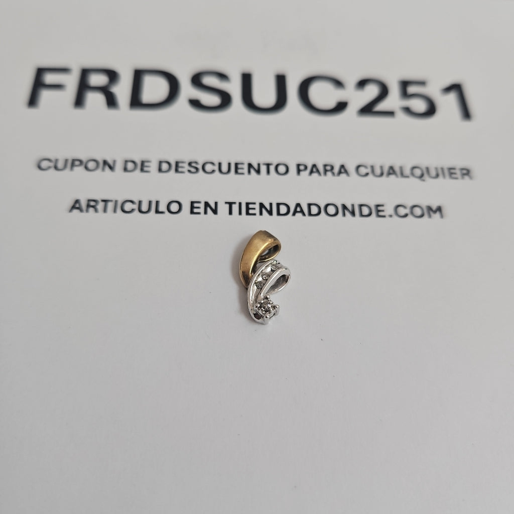 DIJE ORO COMBINADO 10 K 1,10 GRMS (SEMINUEVO)