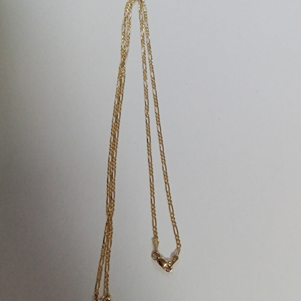 CADENAS 3X1 ORO 14K 55 CM 4 GR (NUEVO)
