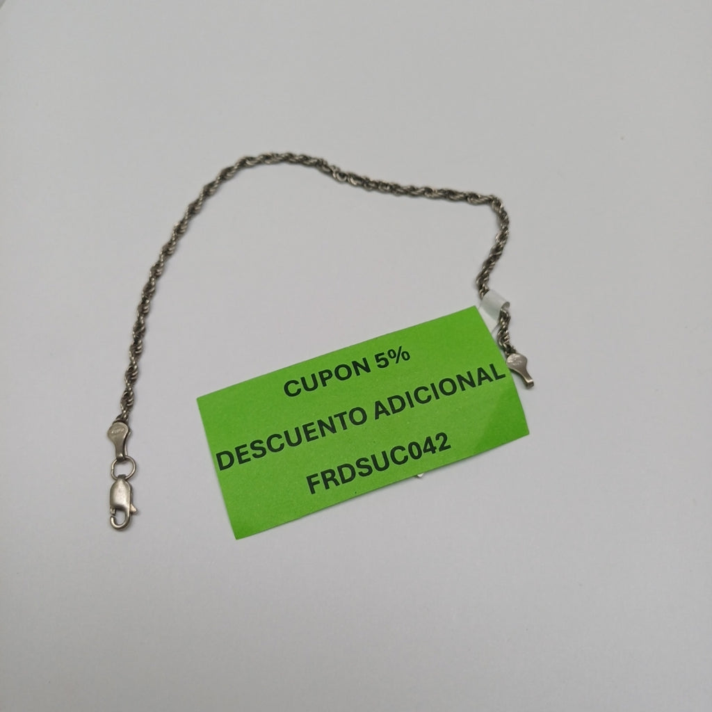 PULSERA PLATA 3,60 GRMS (SEMINUEVO)