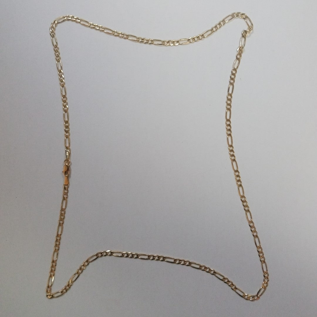 CADENAS 3X1 ORO 14K 60 CM 8.6 GR (NUEVO)
