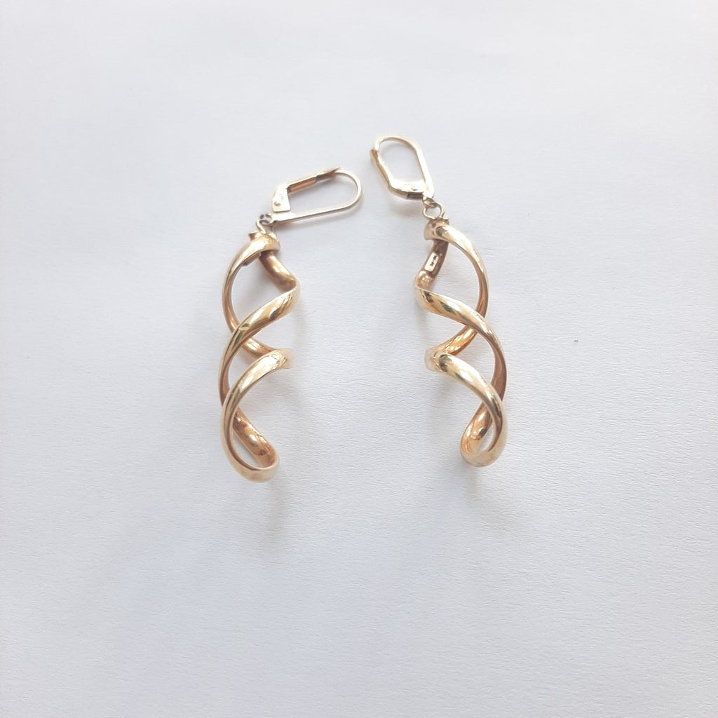 ARETES PAR ORO 14 K 2.7 GRMS (SEMINUEVO)