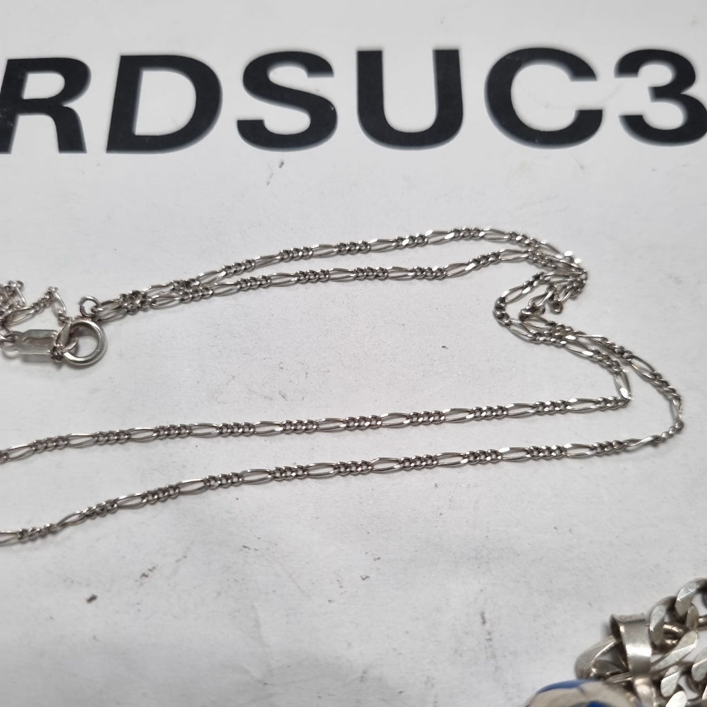 CADENA, DIJE PLATA 23 GRMS (SEMINUEVO)
