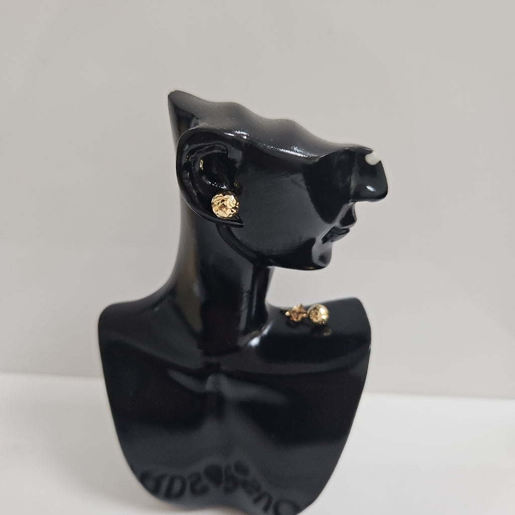 BROQUELES PAR ORO 14 K 0,90 GRMS (SEMINUEVO)