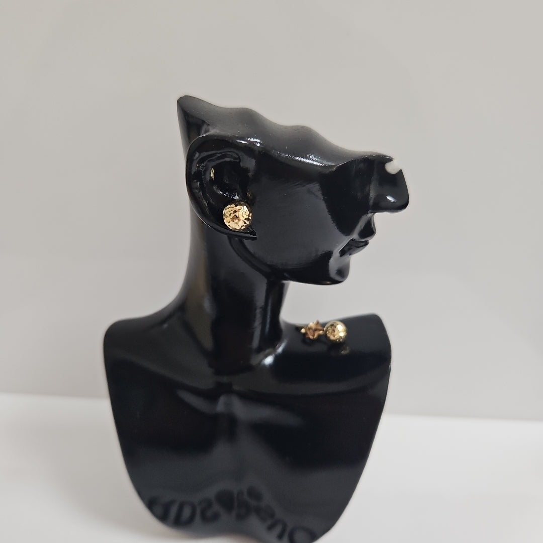 BROQUELES PAR ORO 14 K 0,90 GRMS (SEMINUEVO)
