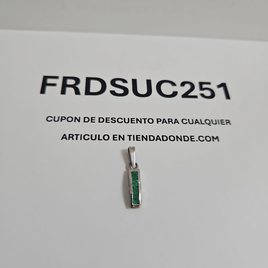 DIJE ORO BLANCO 18 K 1,50 GRMS (SEMINUEVO)