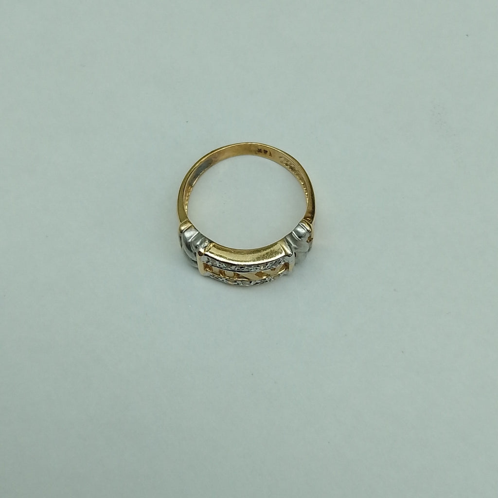 ANILLO ORO 14 K 3.2 GRMS (SEMINUEVO)