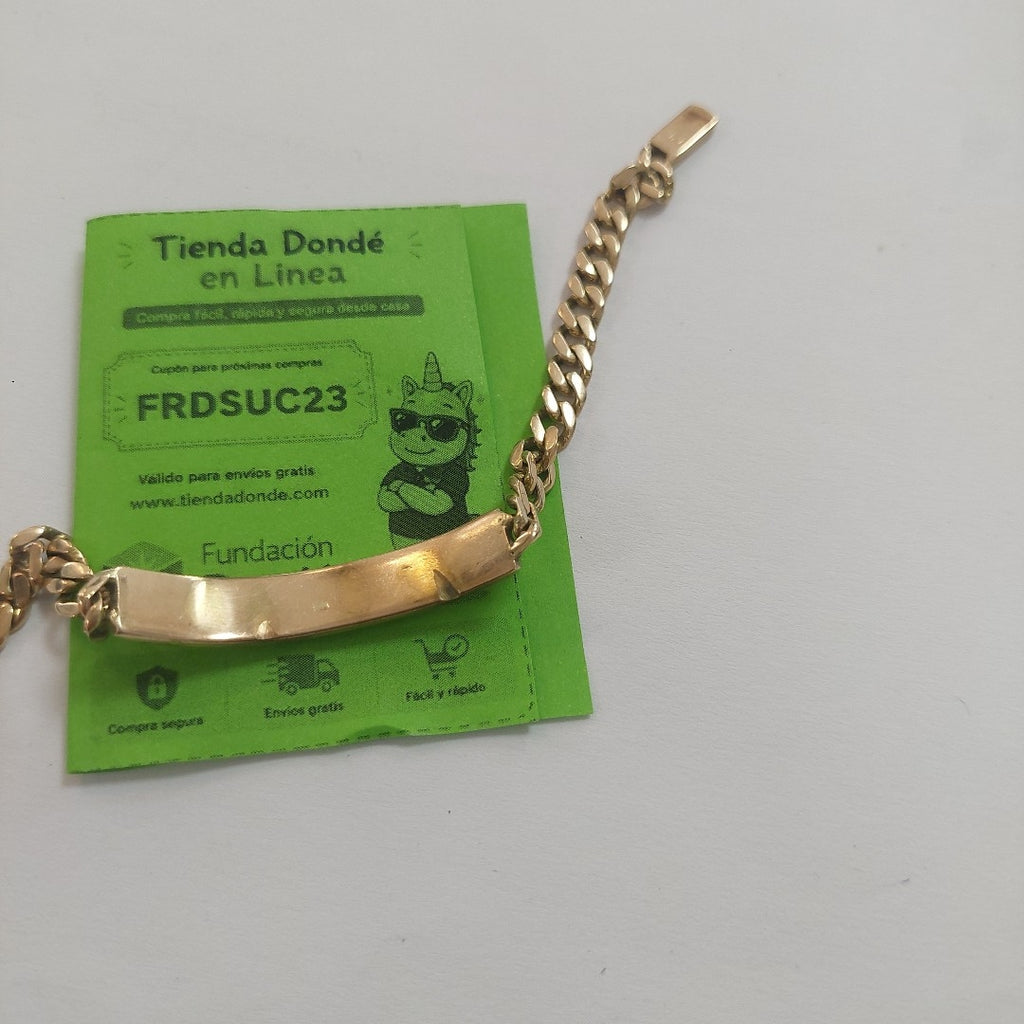 ESCLAVA ORO 8 K 14 GRMS (SEMINUEVO)