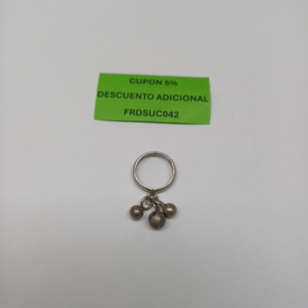 ANILLO PLATA 6,90 GRMS (SEMINUEVO)