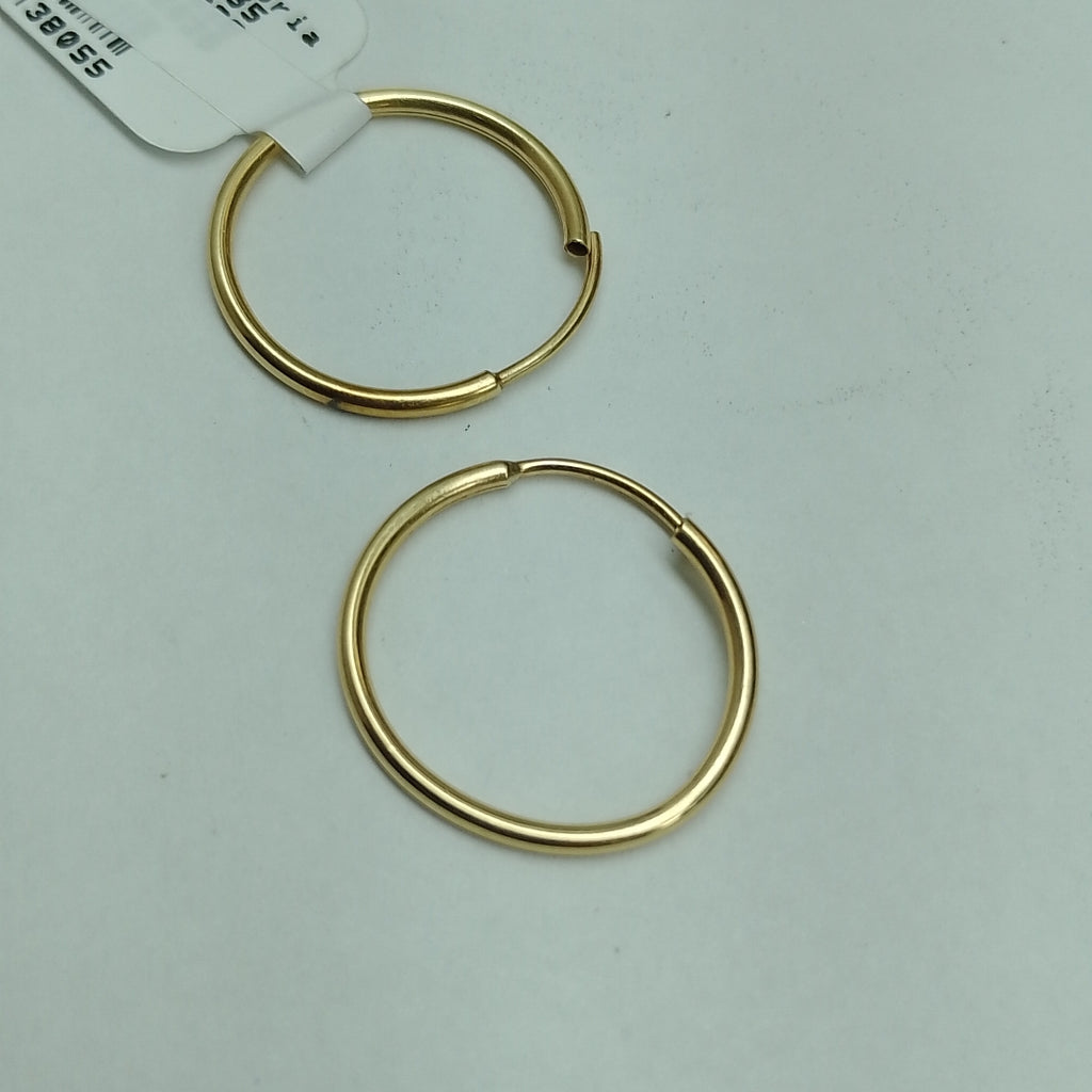 ARRACADAS PAR ORO 14 K 1.1 GRMS (SEMINUEVO)