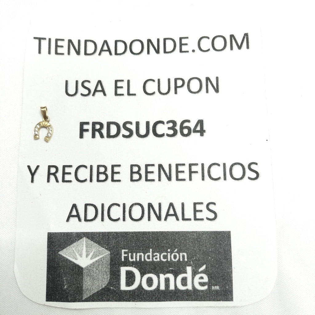 DIJE ORO 14 K 0.7 GRMS (SEMINUEVO)