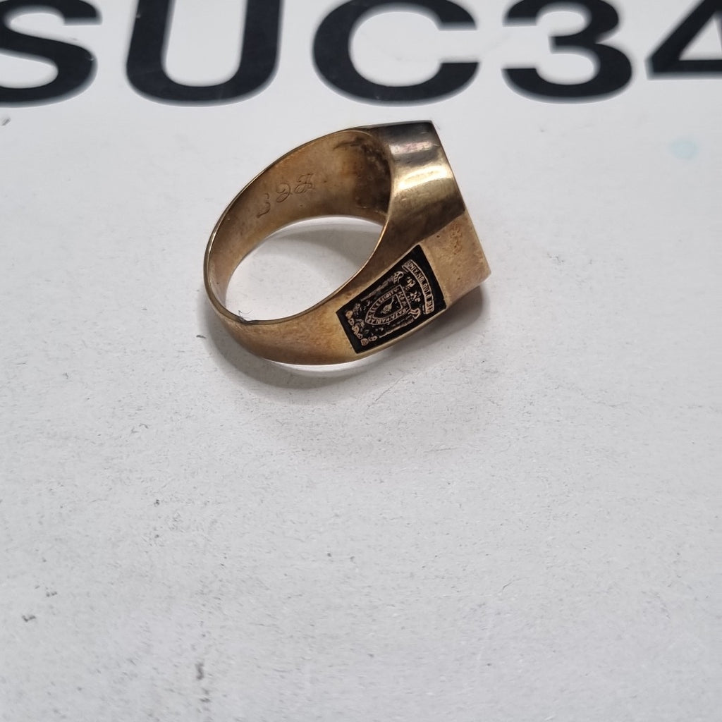 ANILLO DE GRADUACIÓN ORO 8 K 7 GRMS (SEMINUEVO)