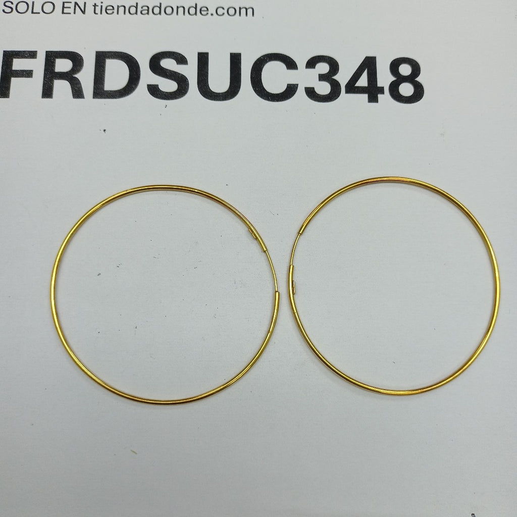 ARRACADAS PAR ORO 18 K 5.7 GRMS (SEMINUEVO)