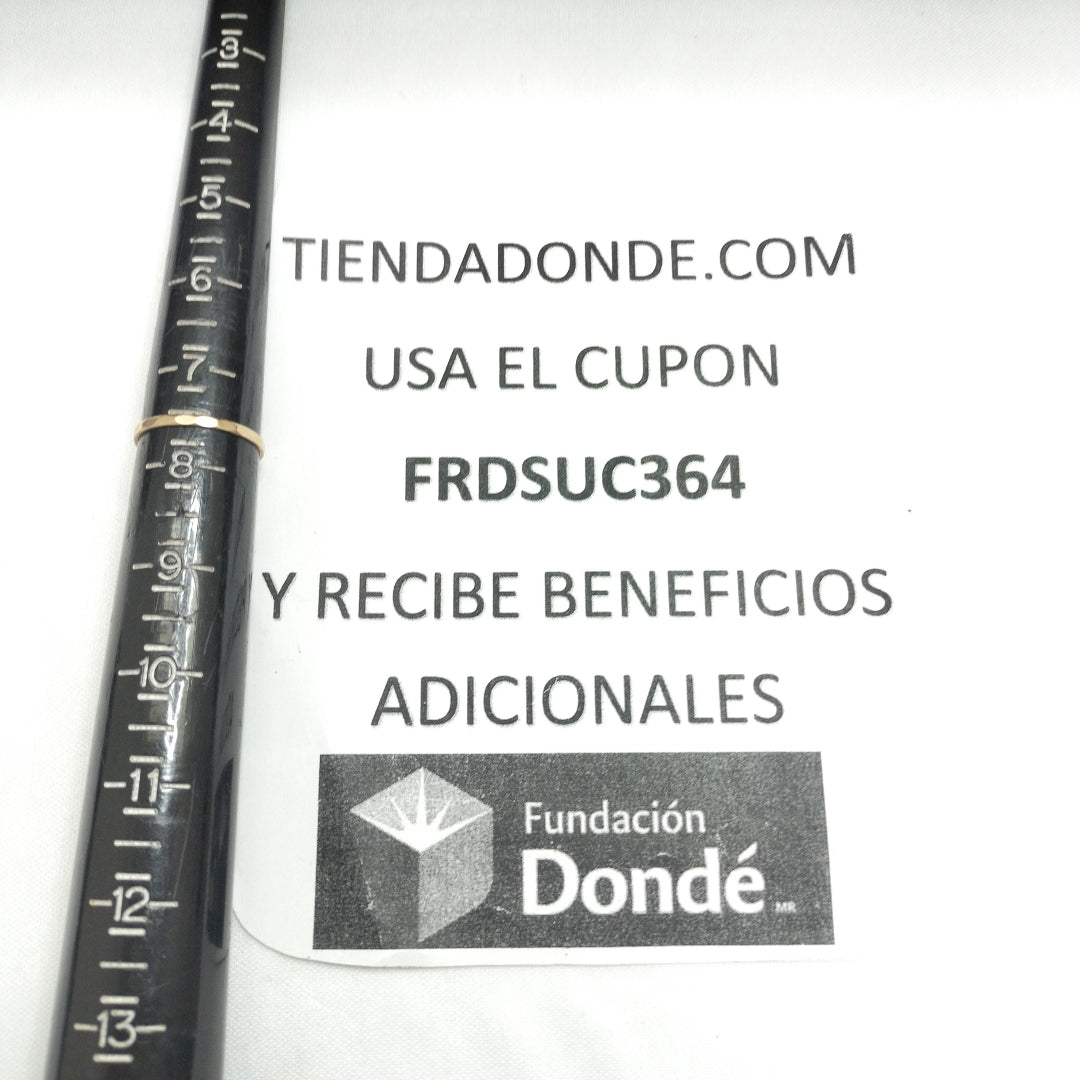 ARGOLLA ORO 14 K 0,80 GRMS (SEMINUEVO)