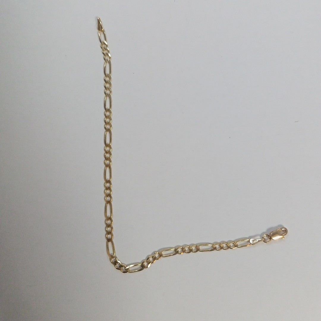 PULSERAS 3X1 ORO 14K 18 CM 2.9 GR (NUEVO)