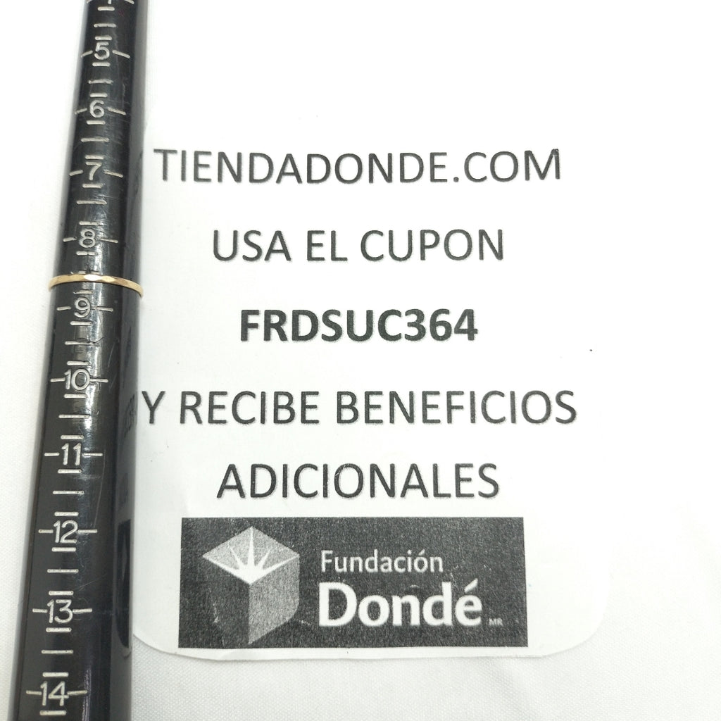 ARGOLLA ORO 14 K 0,70 GRMS (SEMINUEVO)