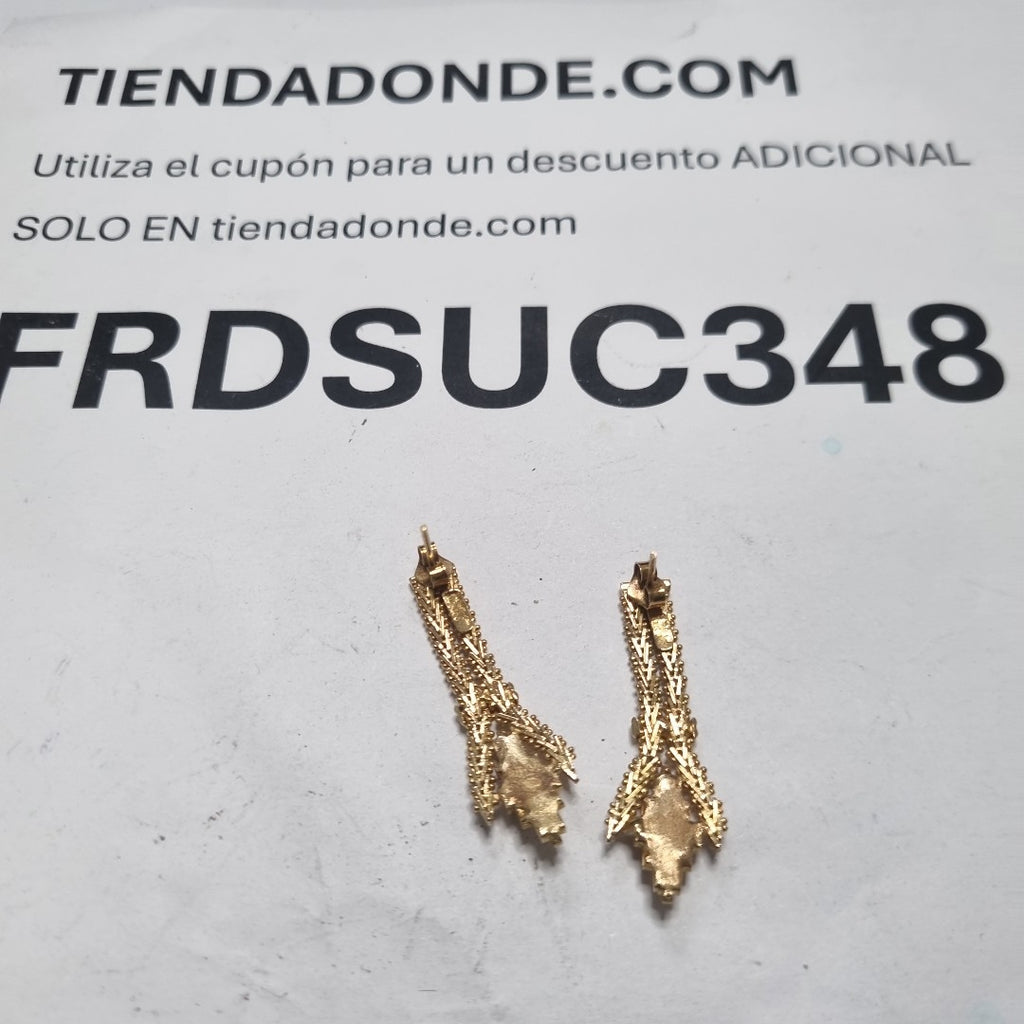 ARETES PAR ORO 14 K 6.5 GRMS (SEMINUEVO)