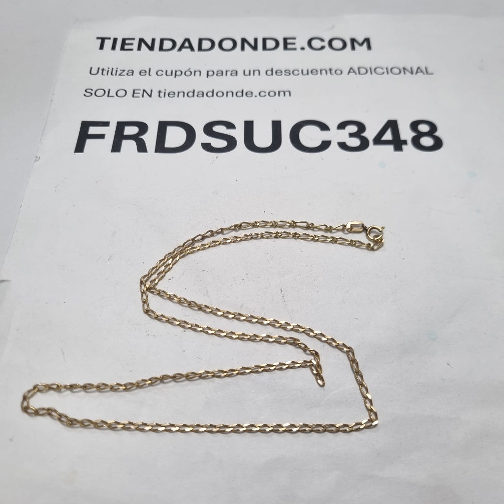 CADENA ORO 10 K 3.9 GRMS (SEMINUEVO)