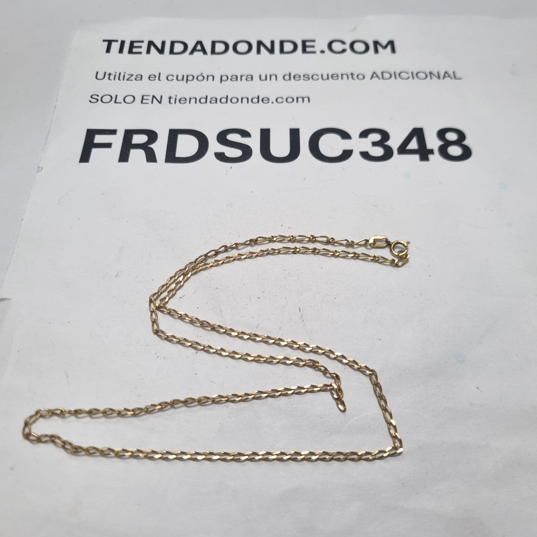 CADENA ORO 10 K 3.9 GRMS (SEMINUEVO)