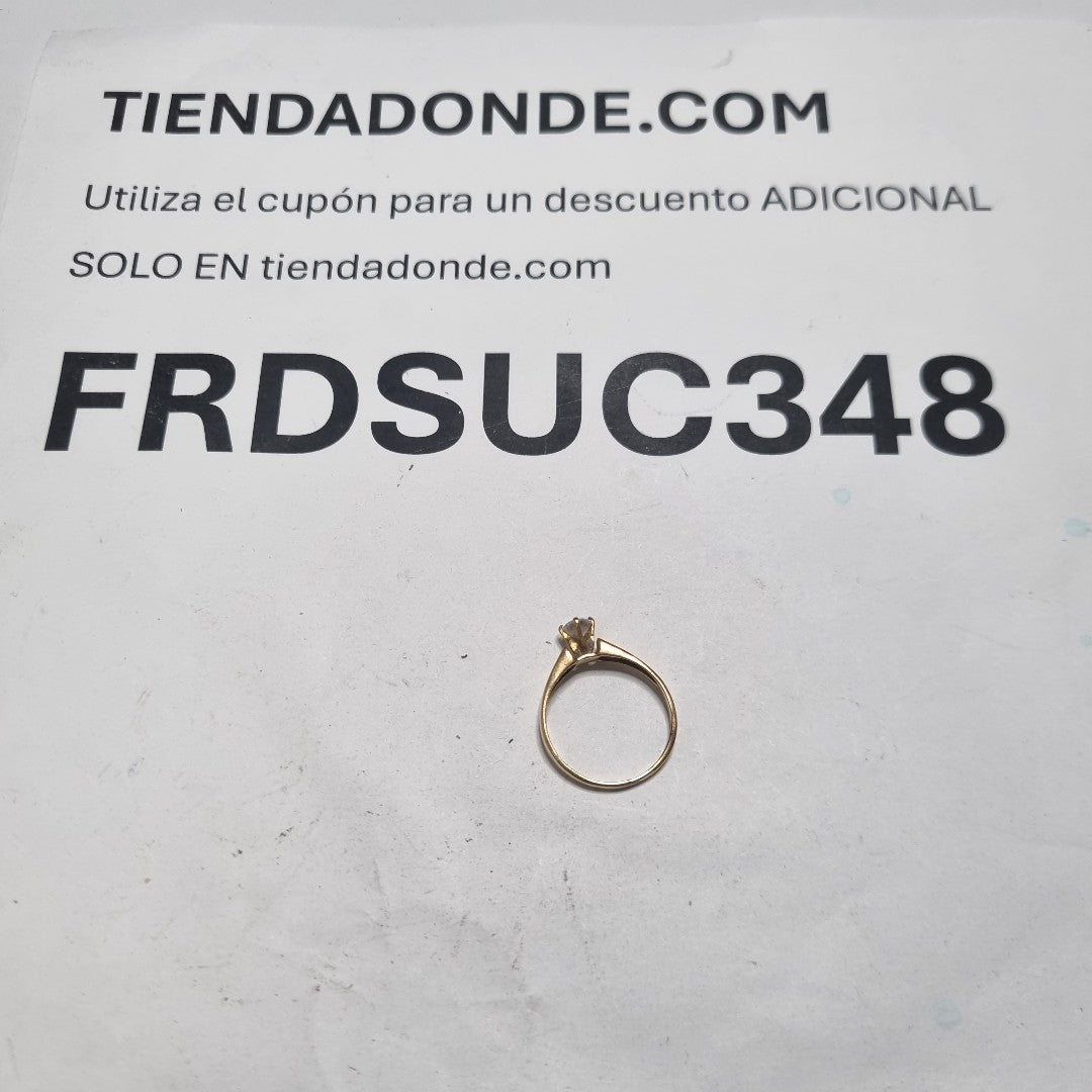 SOLITARIO ORO 8 K 1.3 GRMS (SEMINUEVO)