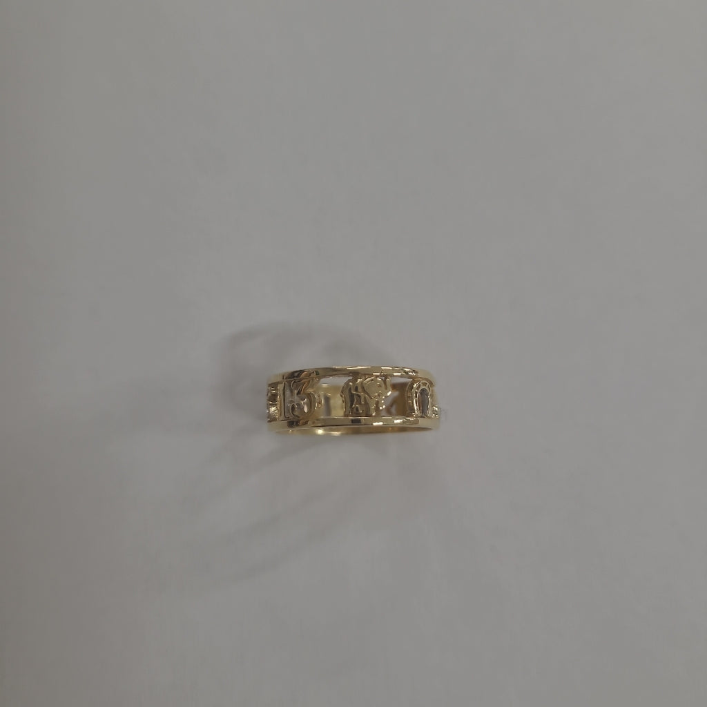ARGOLLA ORO 14 K 2.2 GRMS (SEMINUEVO)