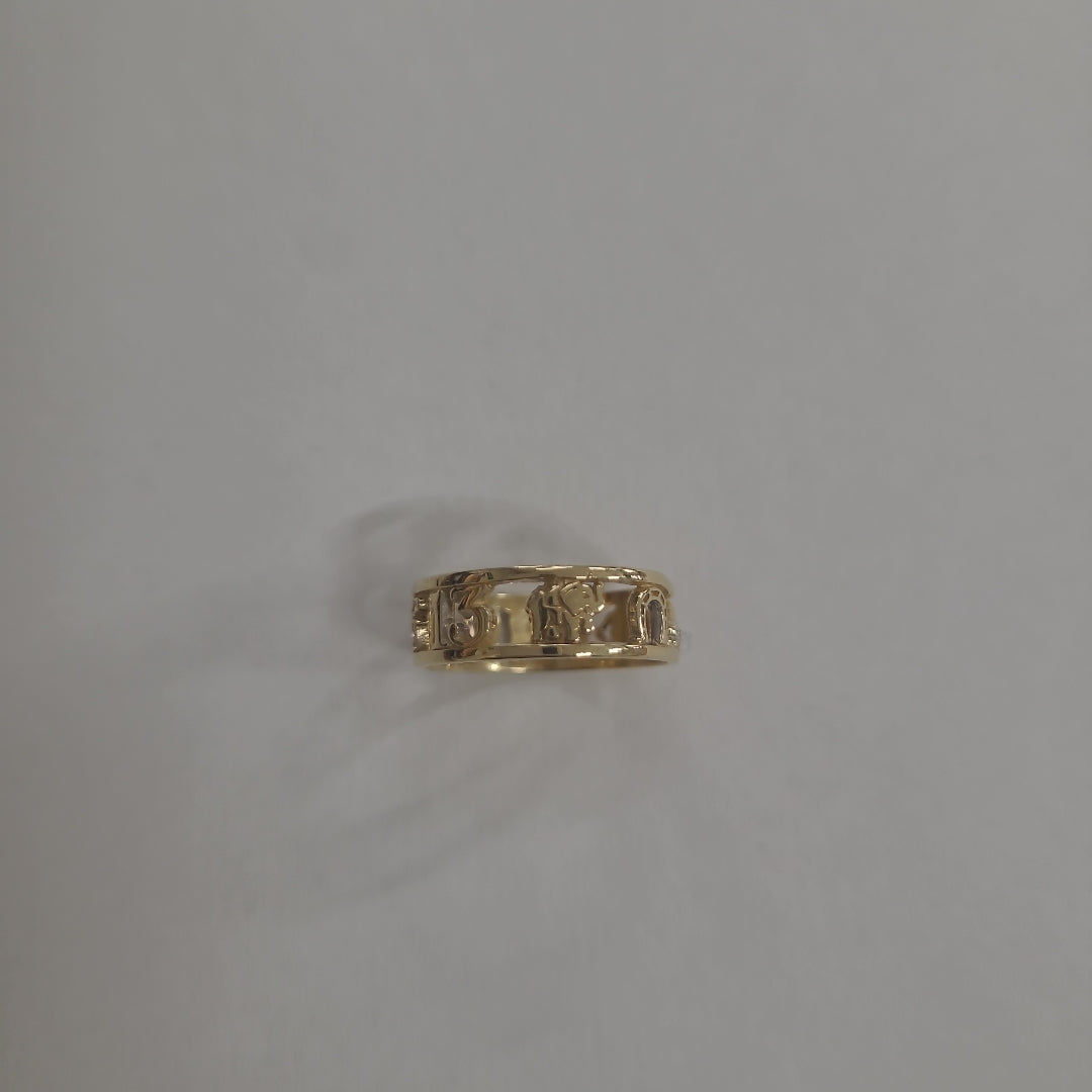 ARGOLLA ORO 14 K 2.2 GRMS (SEMINUEVO)