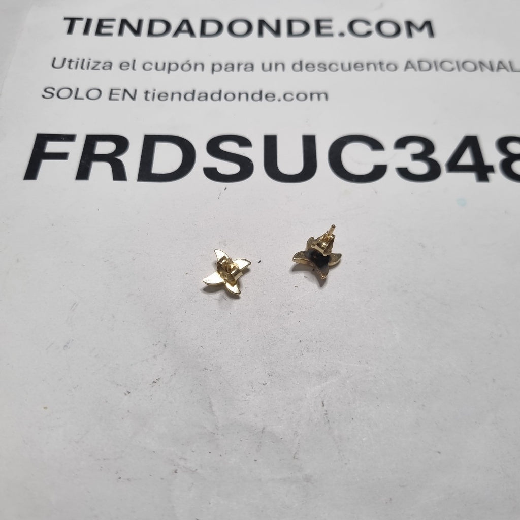 ARETES PAR ORO 10 K 1.4 GRMS (SEMINUEVO)