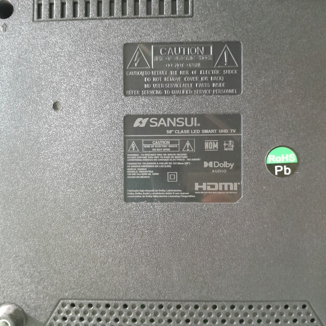 PANTALLA SANSUI SMX50V1UA (2022) 50" LED 4K (SEMINUEVO)
