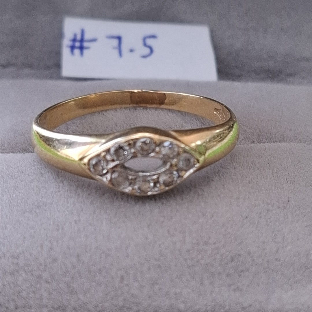 ANILLITO ORO 14 K 2.1 GRMS (SEMINUEVO)