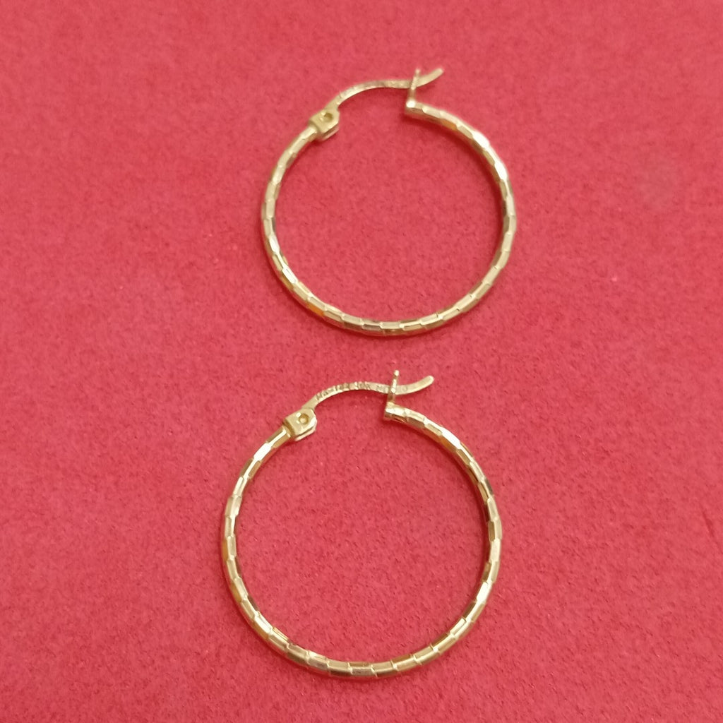 ARRACADAS PAR ORO 10 K 1.5 GRMS (SEMINUEVO)