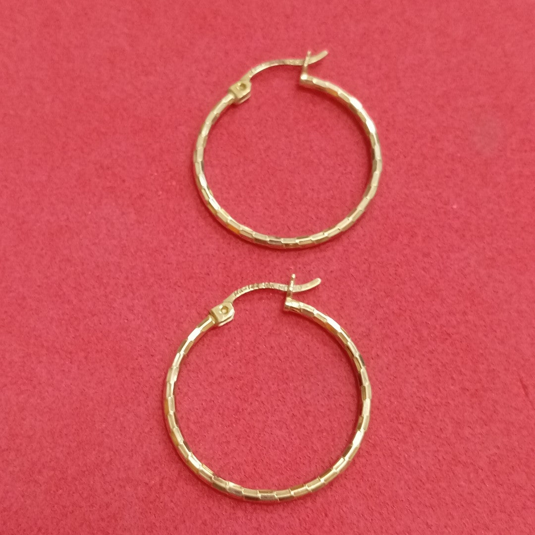 ARRACADAS PAR ORO 10 K 1.5 GRMS (SEMINUEVO)