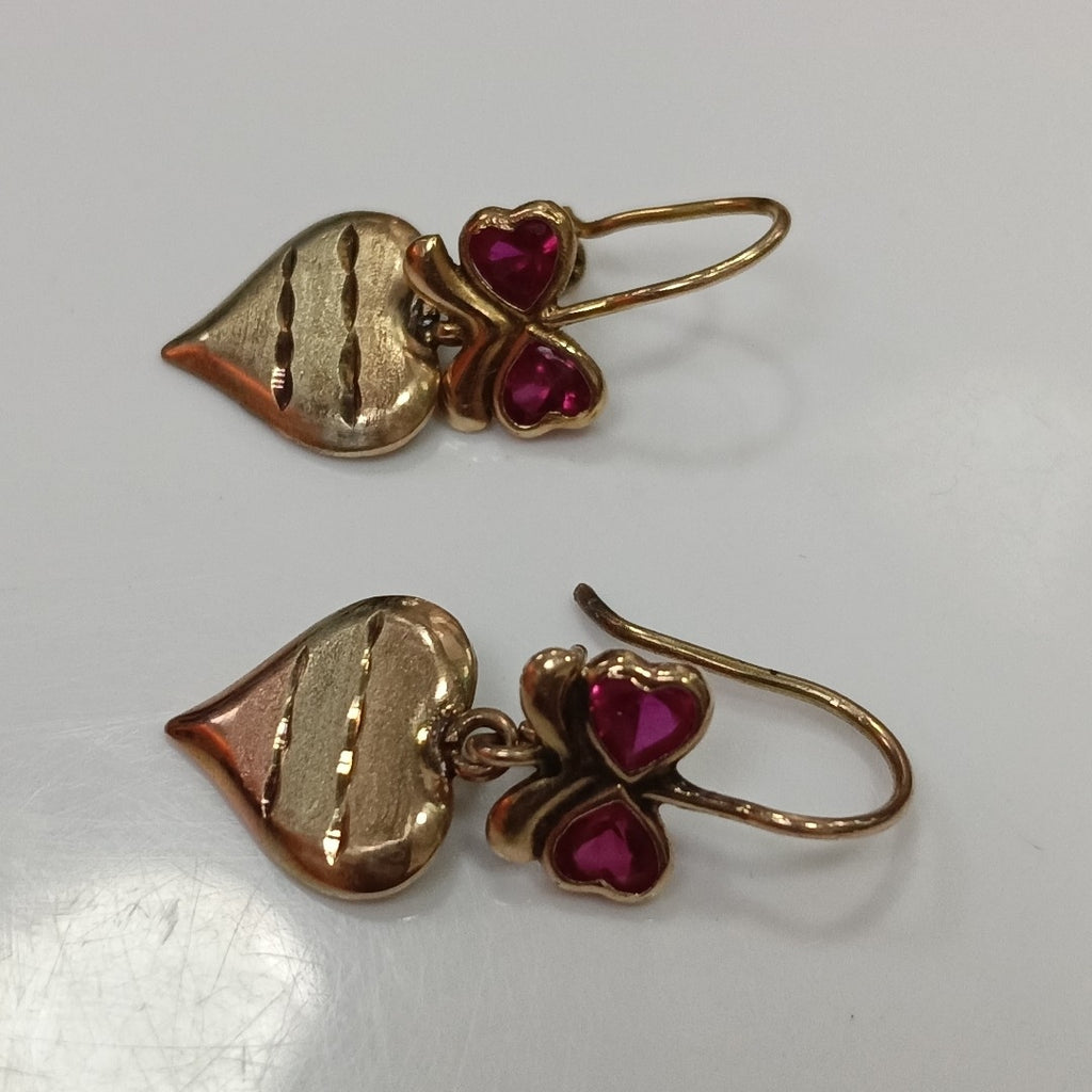 ARETES PAR ORO 10 K 1.8 GRMS (SEMINUEVO)