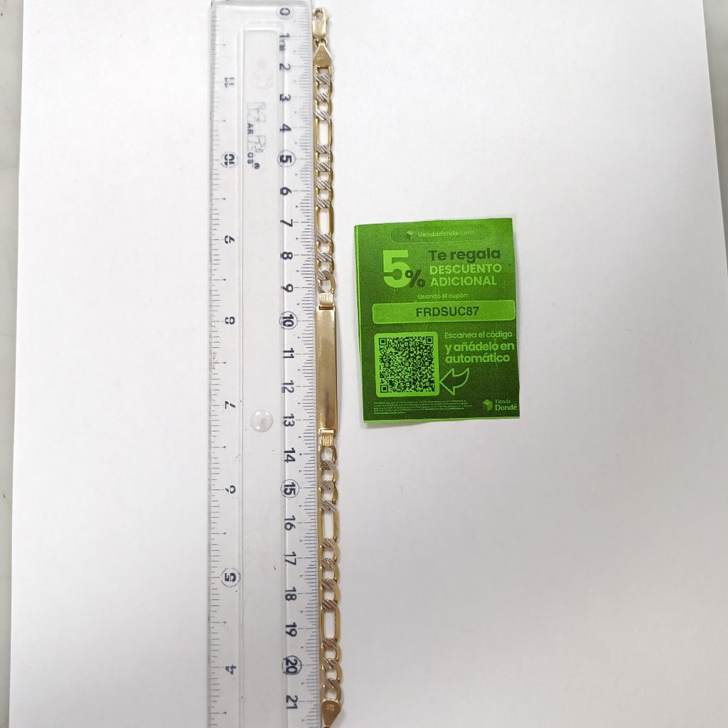 ESCLAVA ORO 14 K 10.7 GRMS (SEMINUEVO)