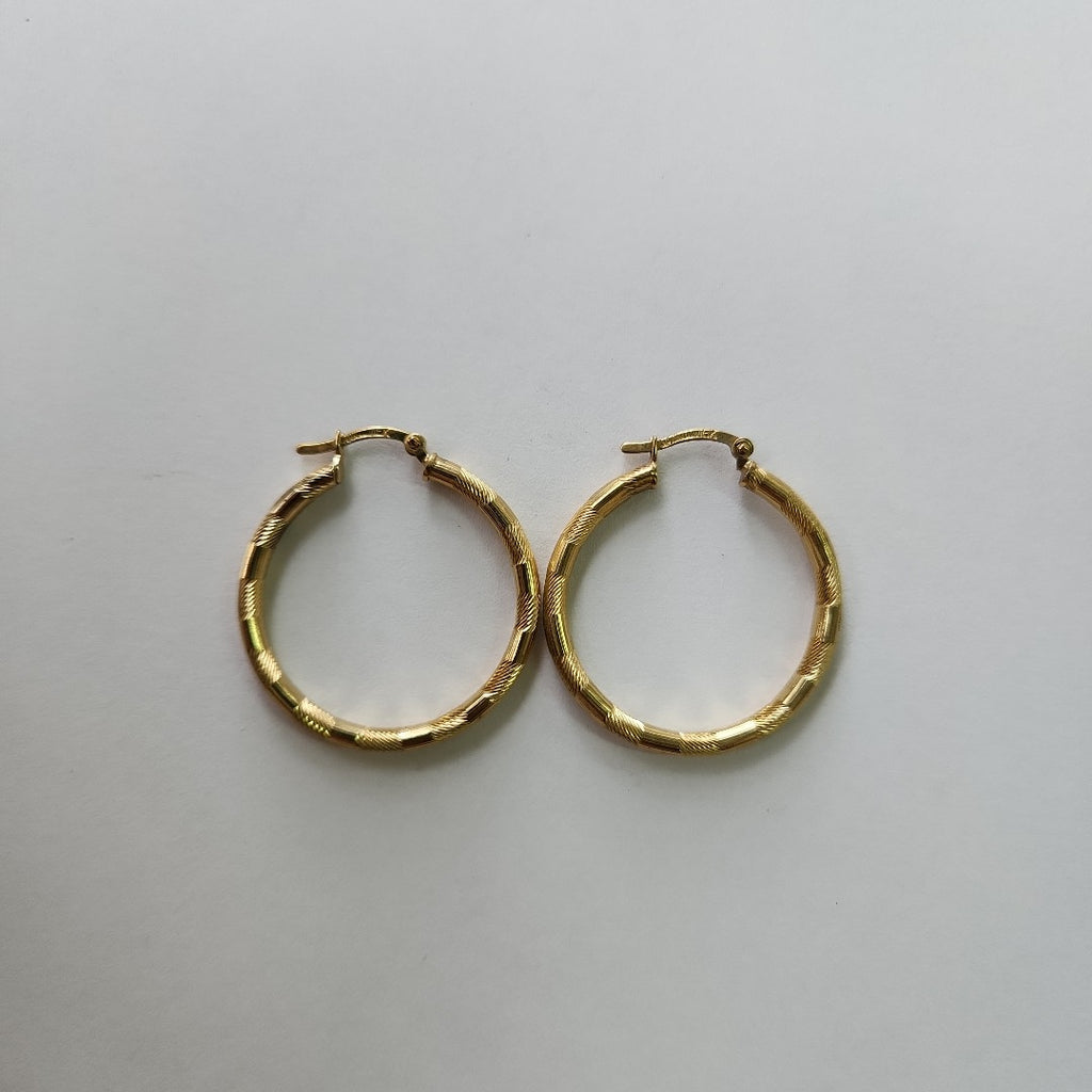 ARRACADAS PAR ORO 10 K 3,90 GRMS (SEMINUEVO)