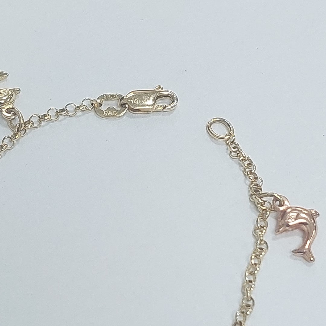 PULSERA ORO 14 K 4,50 GRMS (SEMINUEVO)