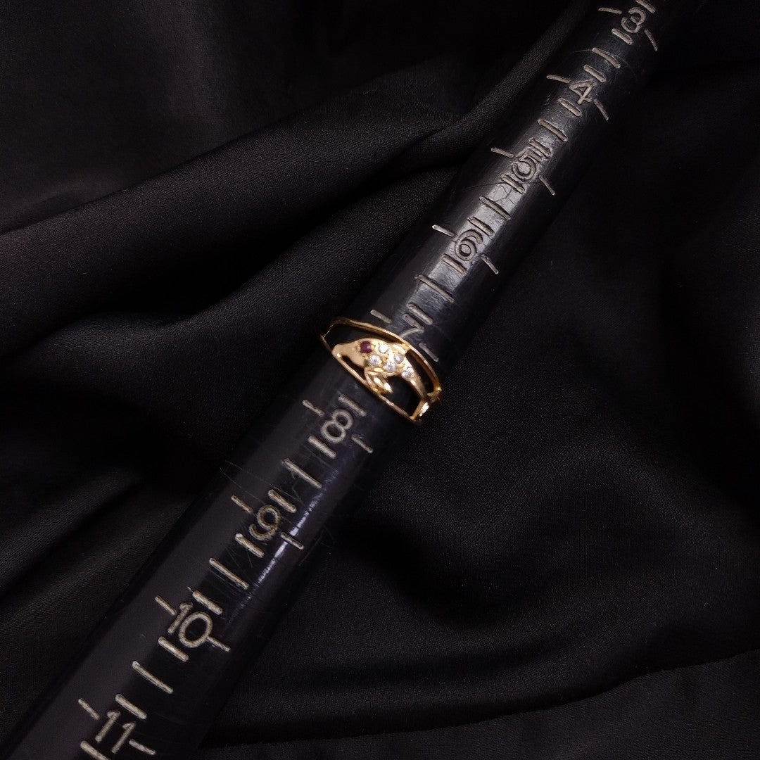 ANILLO ORO 14 K 1,40 GRMS (SEMINUEVO)