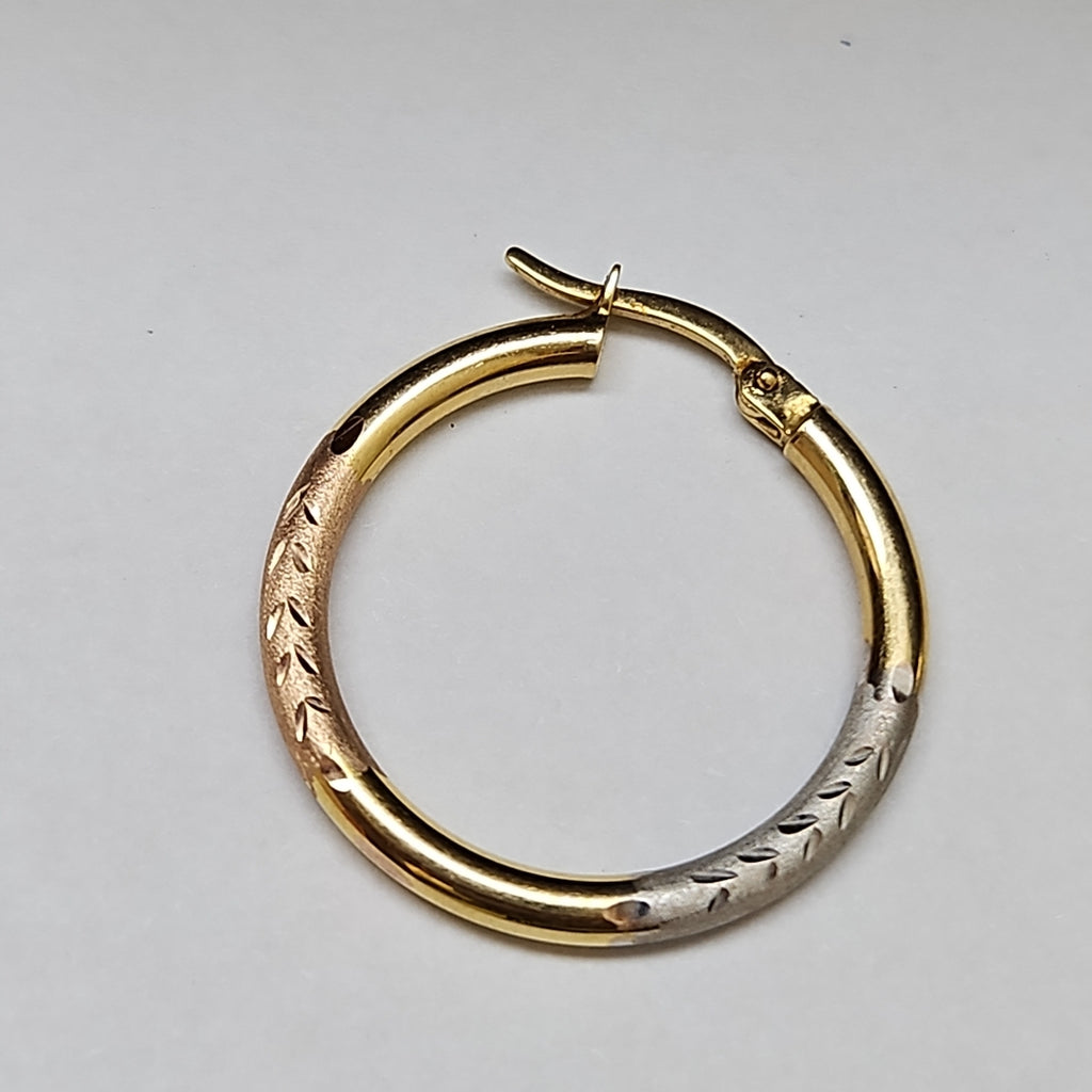 ARRACADAS PAR ORO 14 K 2,30 GRMS (SEMINUEVO)