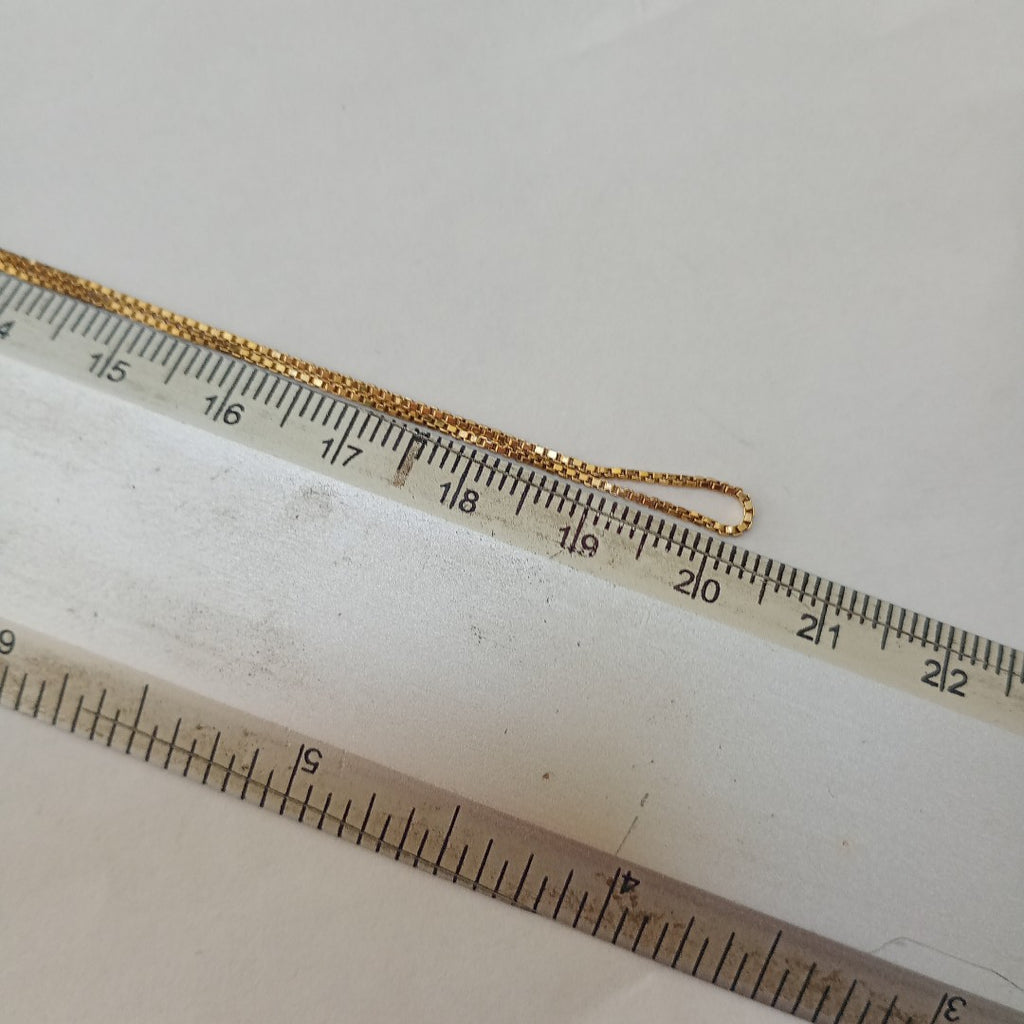 CADENA ORO 14 K 1,90 GRMS (SEMINUEVO)