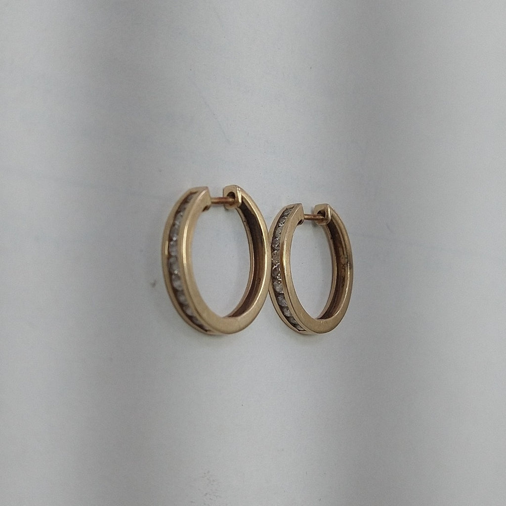 ARRACADAS PAR ORO 8 K 3.9 GRMS (SEMINUEVO)