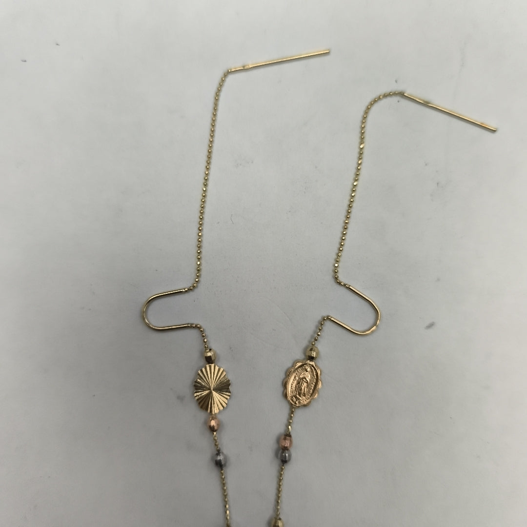 ARETES PAR ORO 14 K 3.4 GRMS (SEMINUEVO)