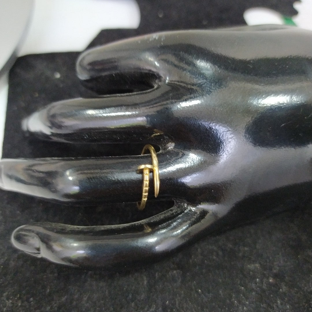 ANILLO ORO 10 K 1 GRMS (SEMINUEVO)