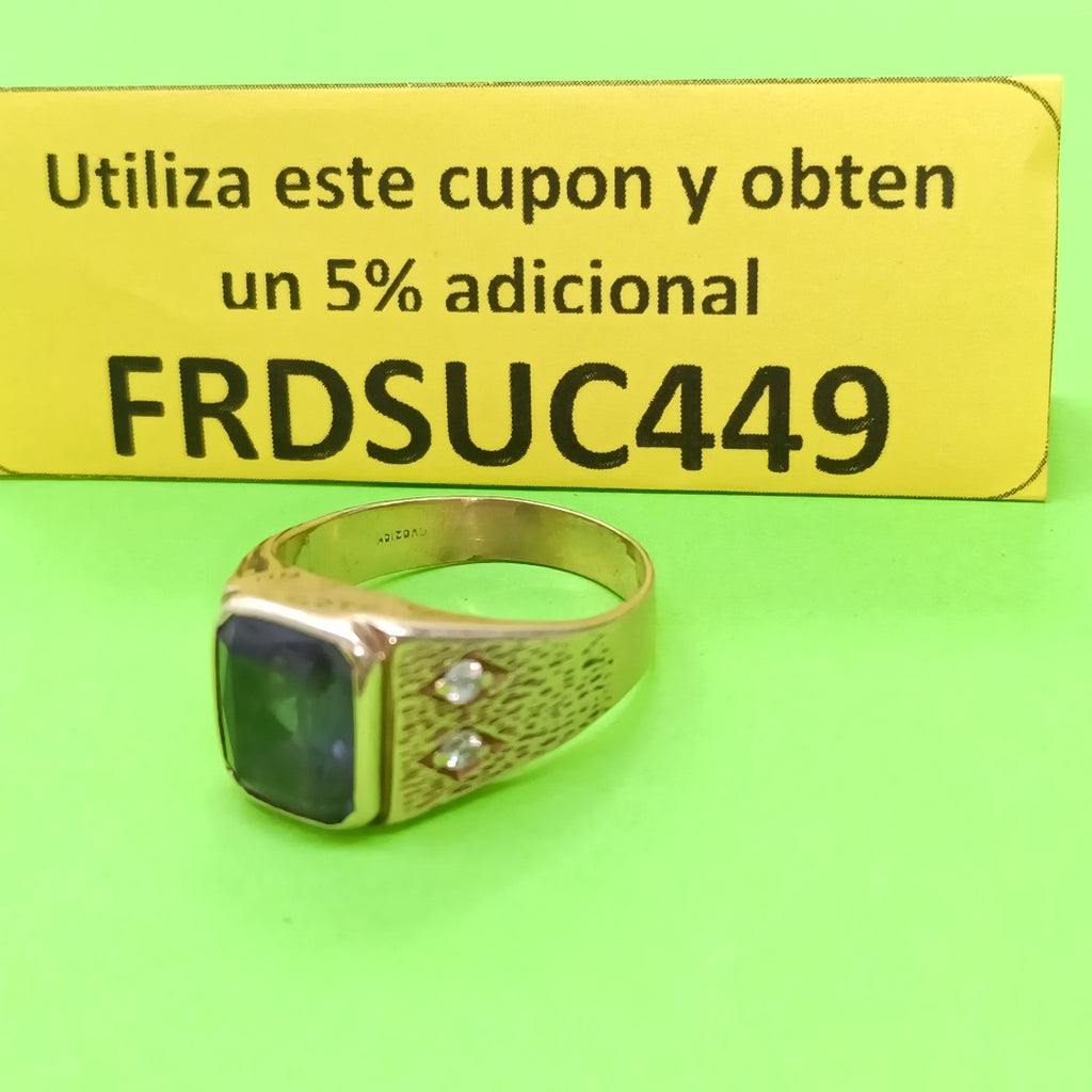 ANILLO ORO 10 K 7.5 GRMS (SEMINUEVO)