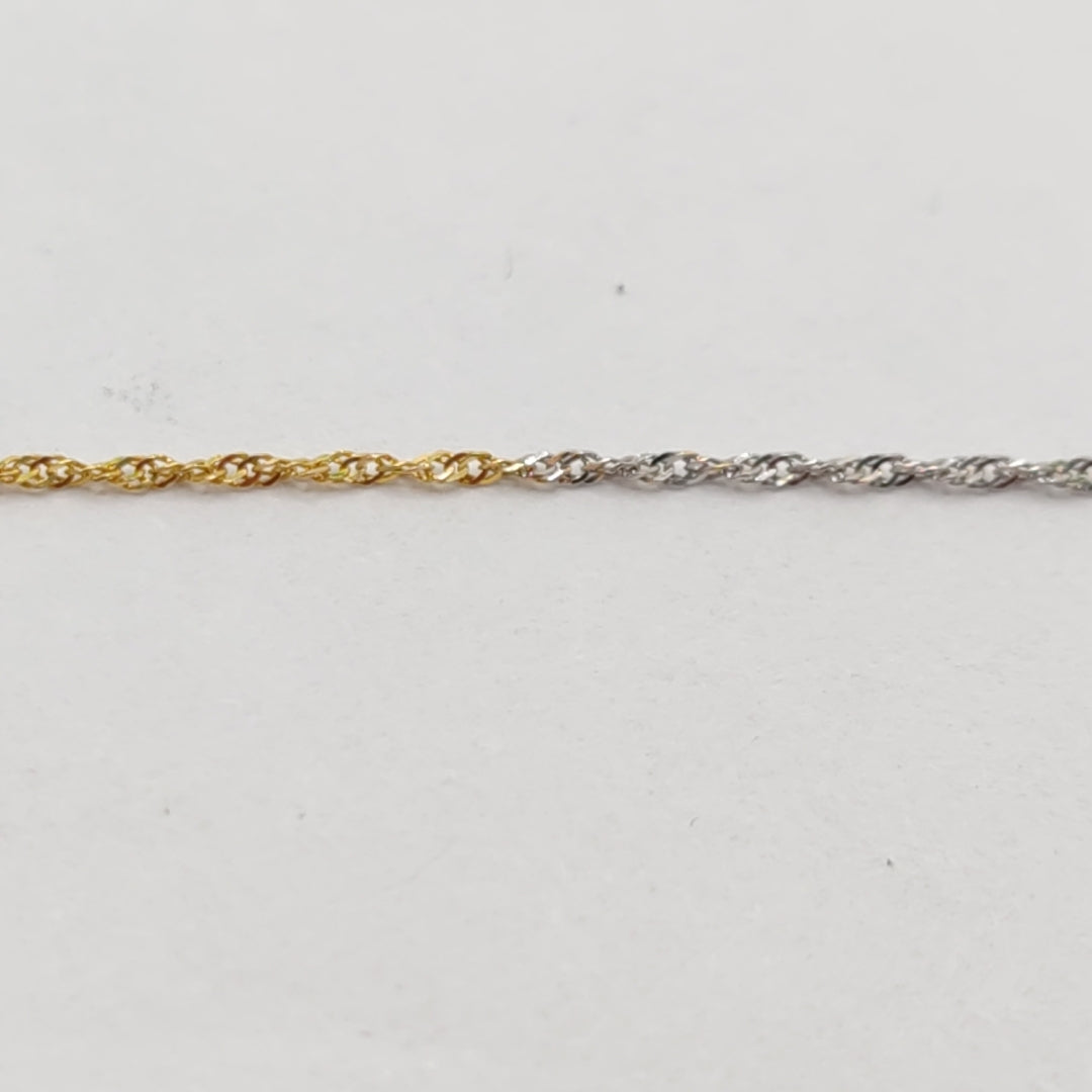 CADENA ORO 14 K 0.7 GRMS (SEMINUEVO)